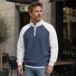 📢📢50%Rabatt!!!🎉✨Herren-Waffelstrick-Quarter-Zip-T-Shirt