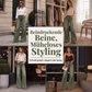 📢📢50%Rabatt!!!🎉🏆 Verkaufsschlager – jetzt halber Preis! Beinverlängernde Wide-Leg Jeans