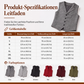 📢📢50%Rabatt!!!🎉✨Herren-Weste im Vintage-Stil mit Revers und Fischgrätmuster aus Tweed
