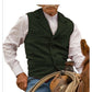📢📢50%Rabatt!!!🎉✨Herren-Weste im Vintage-Stil mit Revers und Fischgrätmuster aus Tweed