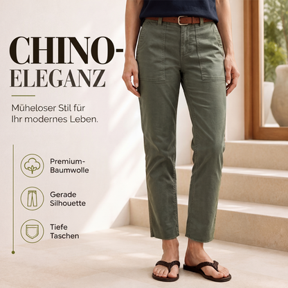 📢📢50%Rabatt!!💎👖 Neuheiten – Bequeme Cargo-Chino mit geradem Bein – vielseitig
