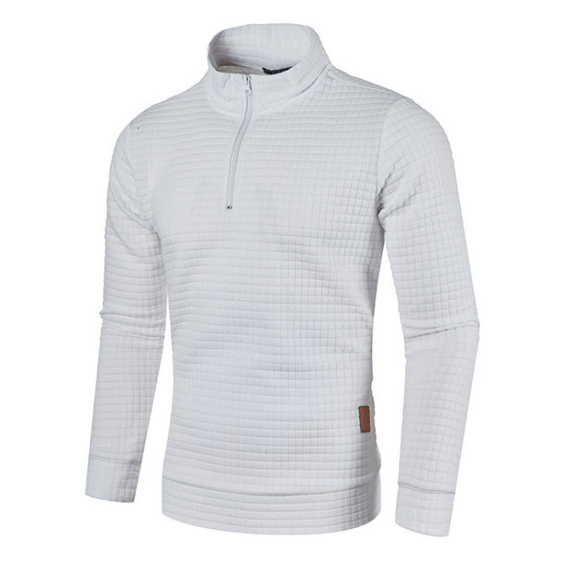 📢📢50%Rabatt!!!🎉✨Langarm-Pullover für Herren mit Viertelreißverschluss