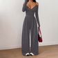📢📢50%Rabatt!!!💎🌸 Bestseller – Jumpsuit mit Neckholder – perfekt für Partys