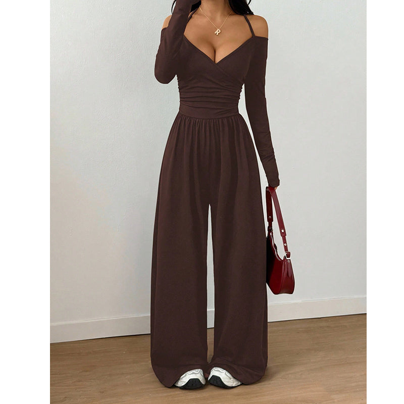 📢📢50%Rabatt!!!💎🌸 Bestseller – Jumpsuit mit Neckholder – perfekt für Partys