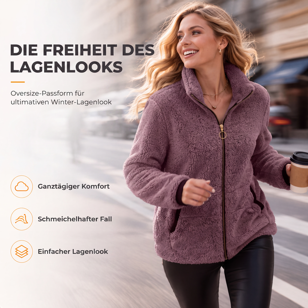 📢📢50%Rabatt!!!🎉✨Legere Strickjacke mit Reißverschluss für Damen