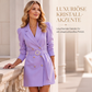 📢📢50%Rabatt!!!🎉✨Elegantes zweireihiges Blazerkleid für Damen