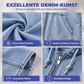 📢📢50%Rabatt!!!🎉✨Jeansweste mit Kapuze für Damen, lässige Jacke