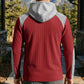 📢📢50%Rabatt!!!🎉✨Herren-Strickhoodie im Color-Block-Design, lässiger Stil