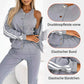 📢📢50%Rabatt!!!🎉✨Lässiges 3-teiliges Set für Damen - Jacke, Tanktop und Hose