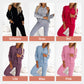 📢📢50%Rabatt!!!🎉✨Lässiges 3-teiliges Set für Damen - Jacke, Tanktop und Hose