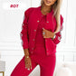 📢📢50%Rabatt!!!🎉✨Lässiges 3-teiliges Set für Damen - Jacke, Tanktop und Hose