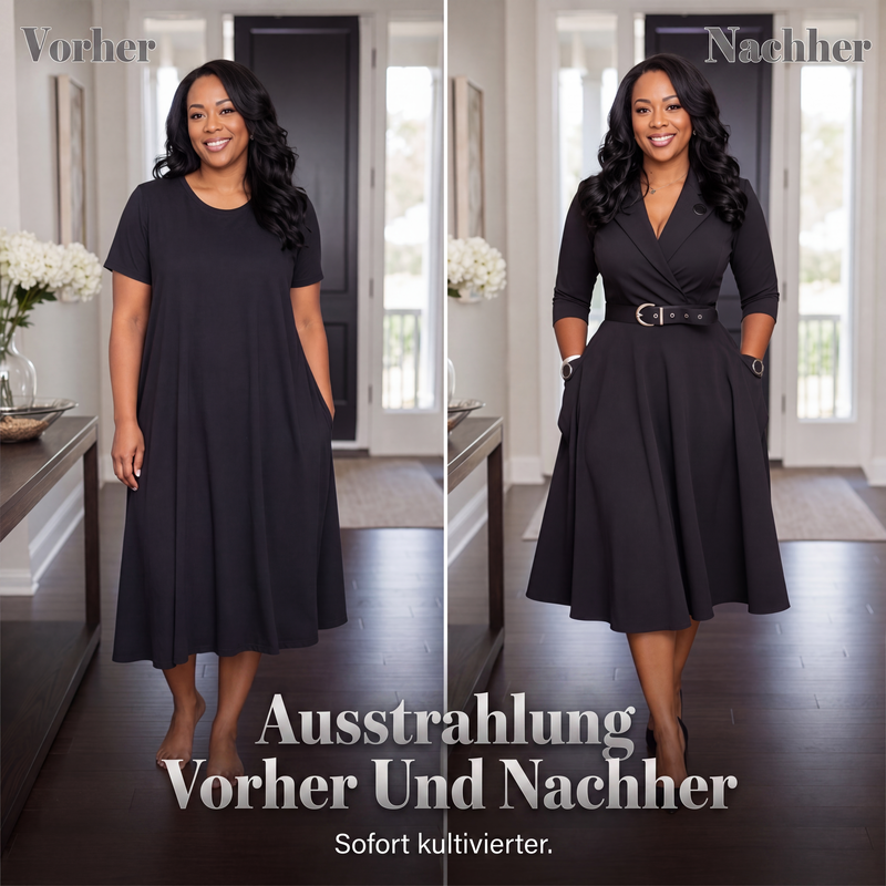 📢📢50%Rabatt!!!🎉✨Taillenbetontes Blazerkleid für Damen