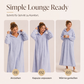 📢📢50%Rabatt!!!🎉✨Lässiges Plüsch-Kapuzen-Loungewear-Kleid für Damen