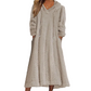 📢📢50%Rabatt!!!🎉✨Lässiges Plüsch-Kapuzen-Loungewear-Kleid für Damen