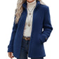 📢📢50%Rabatt!!!🎉✨Winterjacke für Damen mit durchgehendem Reißverschluss und Stehkragen