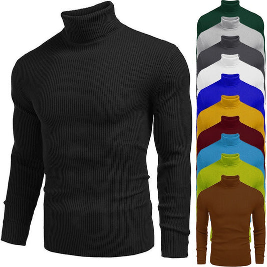 🚀 Sparen Sie jetzt Zeit & Geld! 😍 | Schluss mit langweiligen Winter-Basics – Herren Rollkragenpullover für einen stilvollen Look