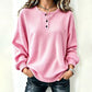 📢📢50%Rabatt!!!🎉✨Lässiges Damen-Sweatshirt aus Waffelstrick