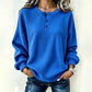 📢📢50%Rabatt!!!🎉✨Lässiges Damen-Sweatshirt aus Waffelstrick