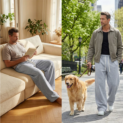 📢📢50%Rabatt!!!🎉✨Herren-Freizeithose mit Kordelzug in lockerer Passform