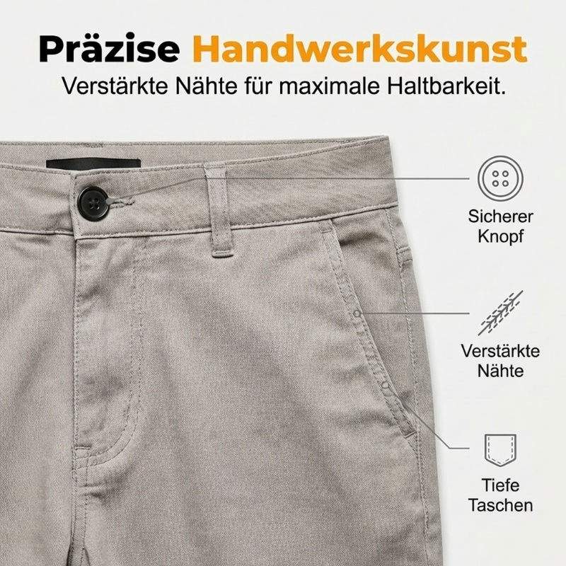 📢📢50%Rabatt!!!🎉✨Moderne Stretch-Hose mit schmalem Bein