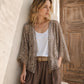 📢📢50%Rabatt!!!🎉✨Locker sitzende Cardigan aus Hohlspitze für Damen