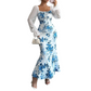 📢📢50%Rabatt!!!🎉✨Elegantes geblümtes ausgestelltes Kleid für Damen
