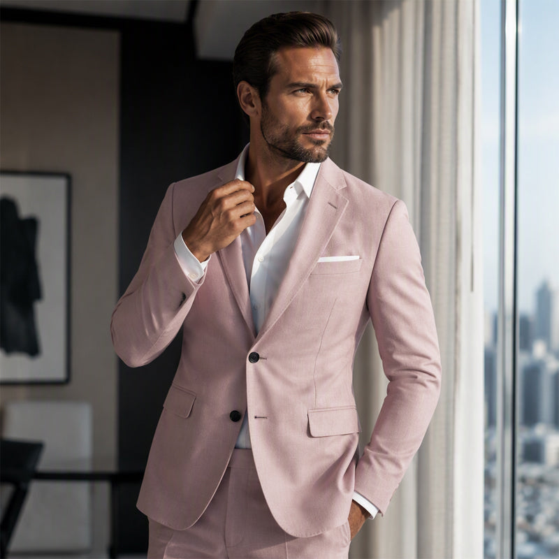📢📢50%Rabatt!!!🎉✨Klassischer taillierter Zweiknopf-Blazer für Herren