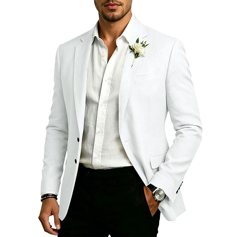 📢📢50%Rabatt!!!🎉✨Klassischer taillierter Zweiknopf-Blazer für Herren