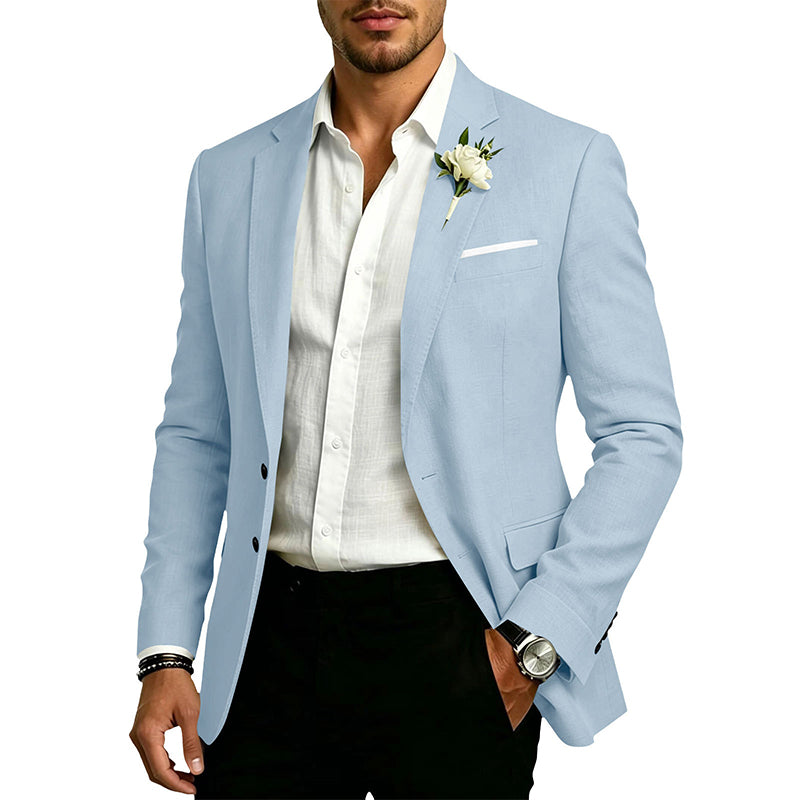 📢📢50%Rabatt!!!🎉✨Klassischer taillierter Zweiknopf-Blazer für Herren