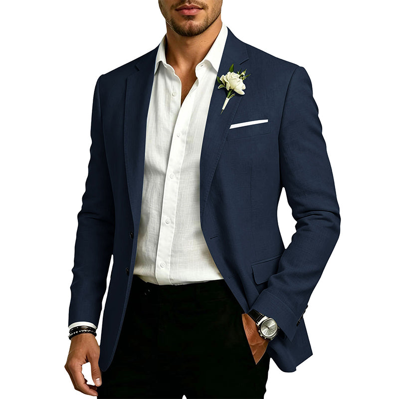 📢📢50%Rabatt!!!🎉✨Klassischer taillierter Zweiknopf-Blazer für Herren