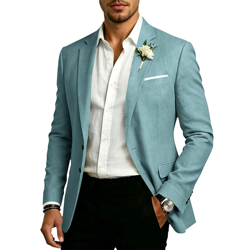 📢📢50%Rabatt!!!🎉✨Klassischer taillierter Zweiknopf-Blazer für Herren