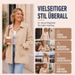 📢📢50%Rabatt!!!🎉✨Klassische übergroße Jeansjacke für Damen