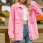 📢📢50%Rabatt!!!🎉✨Klassische übergroße Jeansjacke für Damen