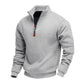📢📢50%Rabatt!!!🎉✨Herren-Pullover mit Stehkragen und Viertelreißverschluss