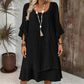 📢📢50%Rabatt!!!🎉✨Damen Sommer Kleid mit lockeren Rüschenärmeln