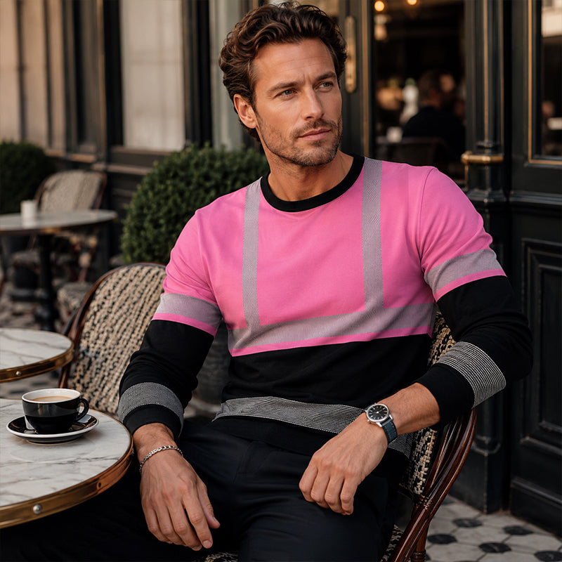 📢📢50%Rabatt!!!🎉✨Herren Vielseitiges Colorblock-Oberteil