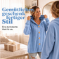 📢📢50%Rabatt!!!🎉✨Weite Kapuzen-Strickjacke aus Samt für Damen