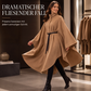 📢🎉50%Rabatt!!!🛍️✨Eleganter Cape-Mantel mit Stehkragen für Damen