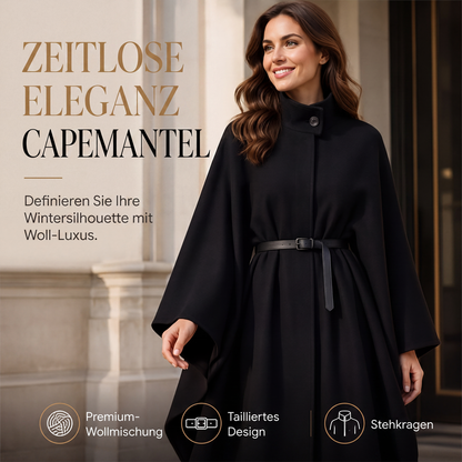 📢🎉50%Rabatt!!!🛍️✨Eleganter Cape-Mantel mit Stehkragen für Damen