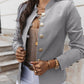 📢📢50%Rabatt!!!💎✨ Bestseller – Goldknopf-Blazer – tailliert und elegant