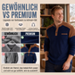 📢📢50%Rabatt!!!🎉✨Waffelstrick-Stehkragen-Sweatshirt für Herren
