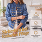 📢📢50%Rabatt!!!🎉✨Damen-Jeansjacke im Vintage-Stil mit symmetrischen Knöpfen