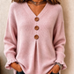 📢📢50%Rabatt!!!🎉✨Damen-Strickpullover mit V-Ausschnitt
