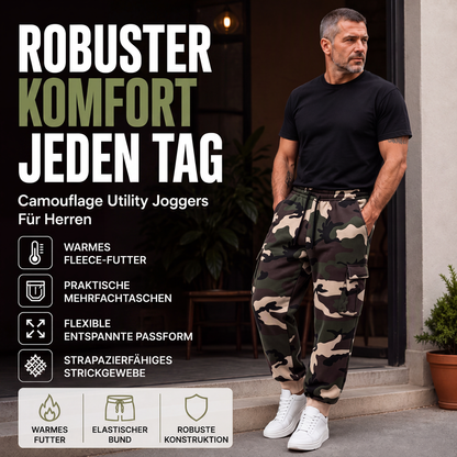 📢📢50%Rabatt!!!🎉✨Cargohose für Herren mit Camouflage-Muster und Kordelzug, geeignet für sportliche Aktivitäten