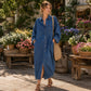 📢📢50%Rabatt!!!🎉✨Legeres, locker sitzendes Jeanshemdkleid für Damen