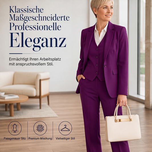 👔 50 % RABATT | Professionelle Eleganz & vielseitiger 3-in-1-Look – Damen Business-Anzug-Set