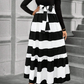 📢📢50%Rabatt!!!🎉✨Damen Maxikleid im A-Linien-Schnitt mit Blumenmuster und langen Ärmeln