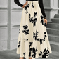 📢📢50%Rabatt!!!🎉✨Damen Maxikleid im A-Linien-Schnitt mit Blumenmuster und langen Ärmeln