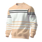 📢📢50%Rabatt!!!🎉💞 Über 100.000 verkauft – der beliebteste Hit – jetzt zum halben Preis ！Gestreiftes Colorblock-Langarm-Sweatshirt für Herren