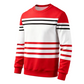 📢📢50%Rabatt!!!🎉💞 Über 100.000 verkauft – der beliebteste Hit – jetzt zum halben Preis ！Gestreiftes Colorblock-Langarm-Sweatshirt für Herren